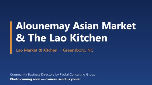 Alounemay Asian Market and The Lao Kitchen