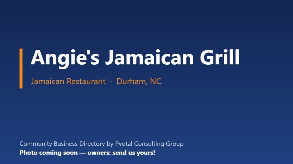 Angie’s Jamaican Grill