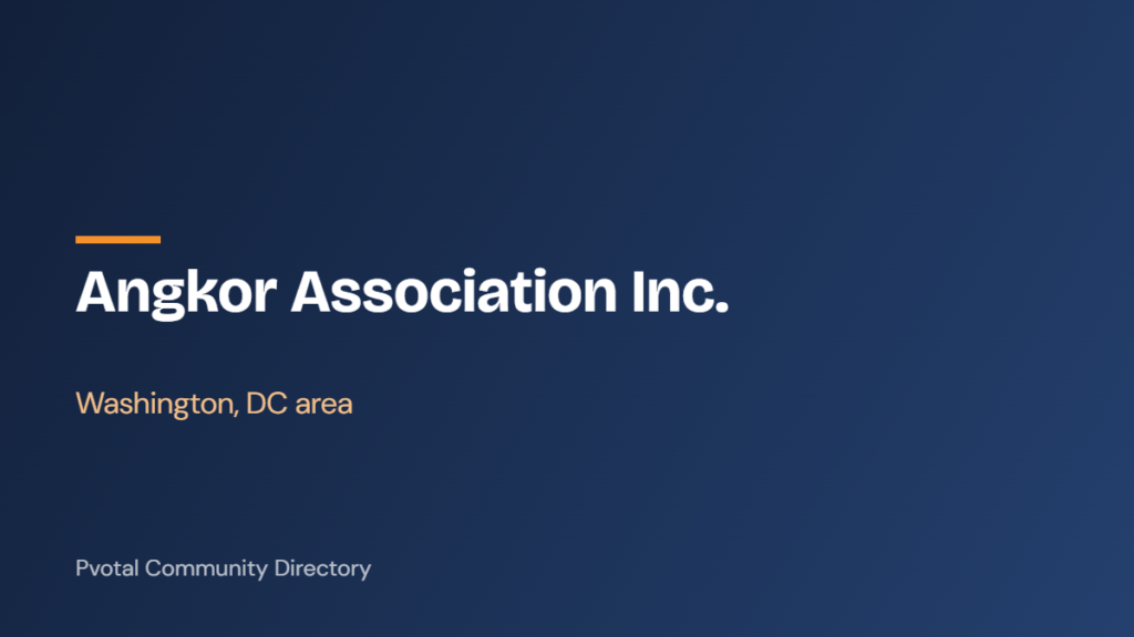 Angkor Association Inc.