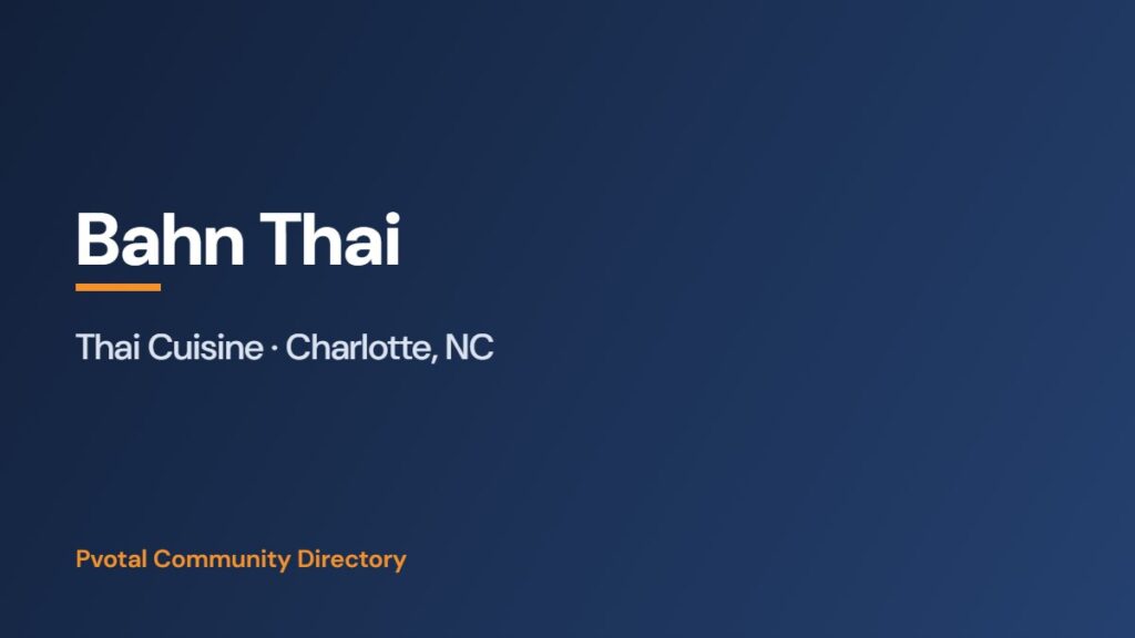 Bahn Thai