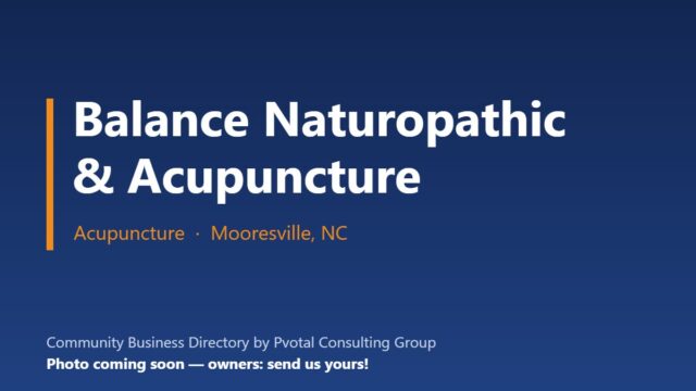 Balance Naturopathic & Acupuncture Clinic
