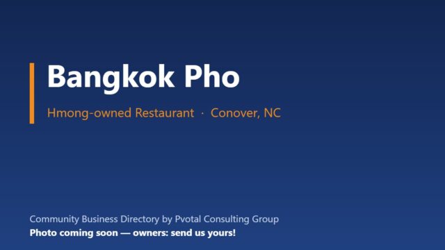 Bangkok Pho