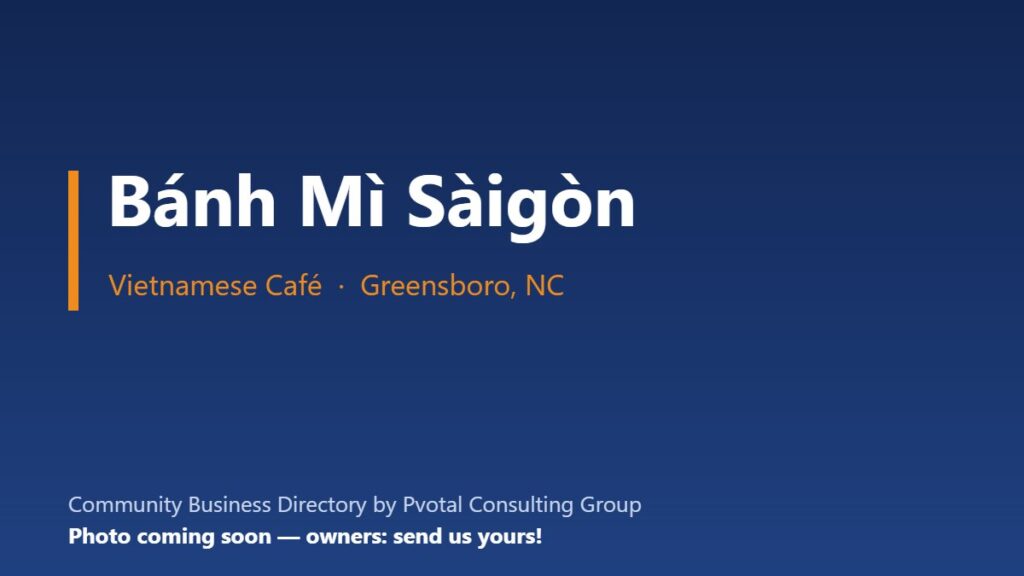 Bánh Mì Sàigòn