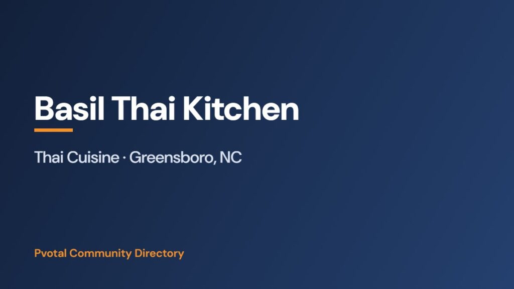 Basil Thai Kitchen