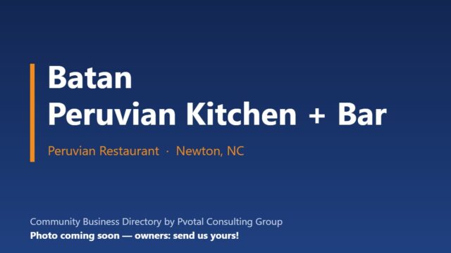 Batan Peruvian Kitchen + Bar