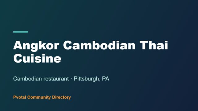 Angkor Cambodian Thai Cuisine