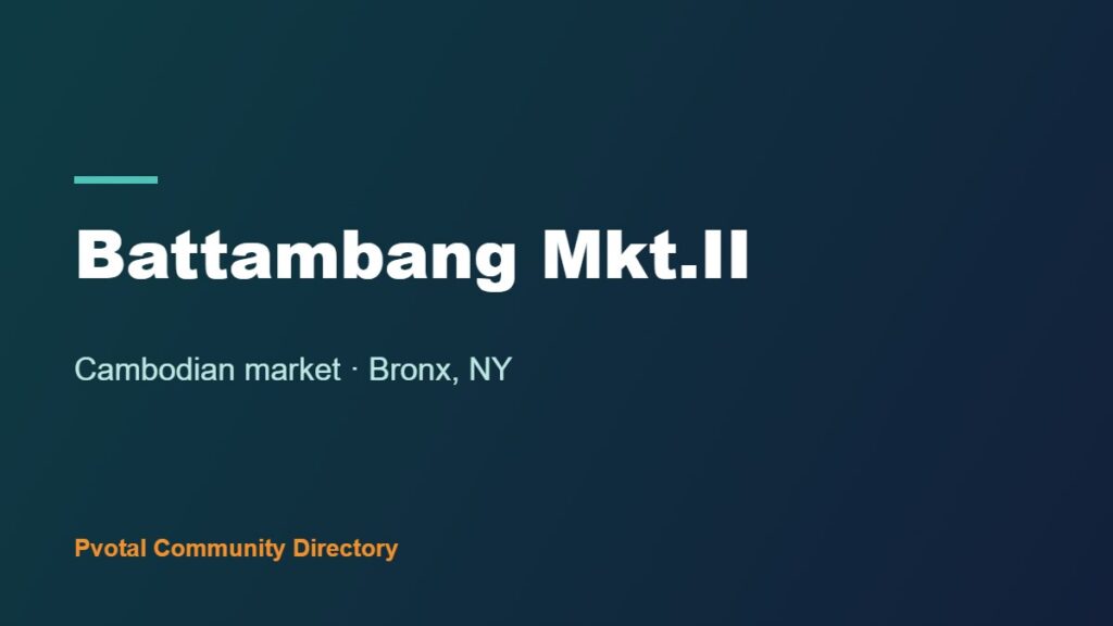 Battambang Mkt.II