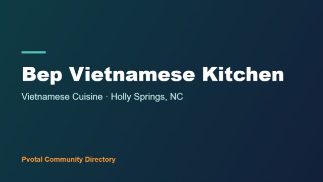 Bep Vietnamese Kitchen