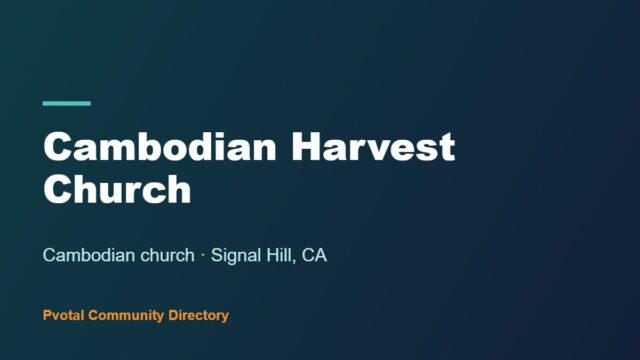Cambodian Harvest Church