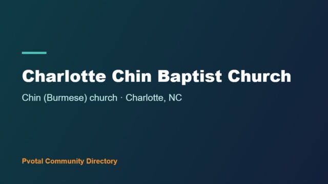 Charlotte Chin Baptist Church