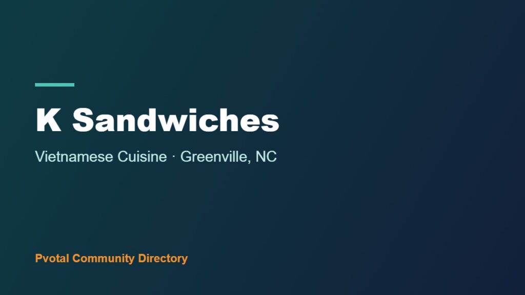 K Sandwiches