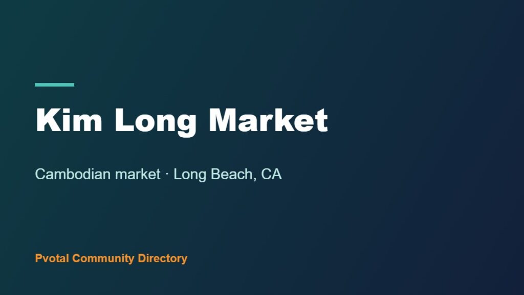 Kim Long Market