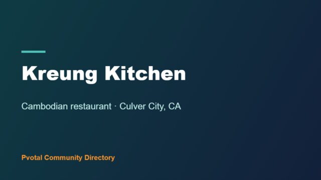 Kreung Kitchen