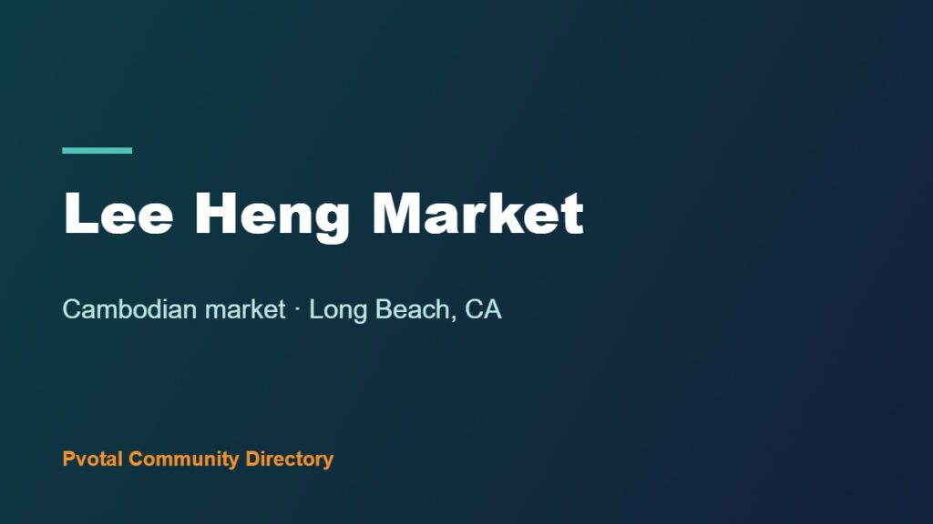 Lee Heng Market