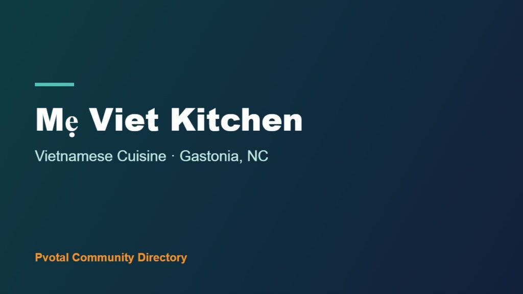 Mẹ Viet Kitchen