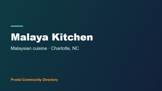 Malaya Kitchen