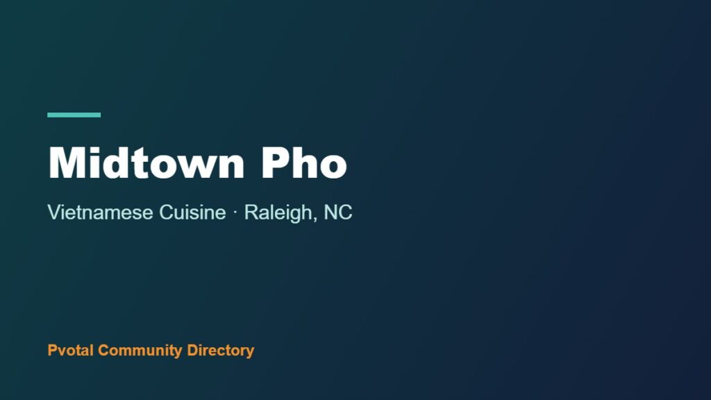 Midtown Pho