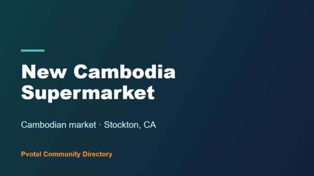 New Cambodia Supermarket