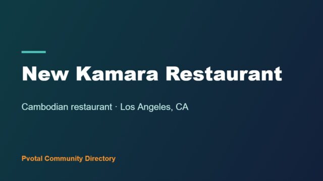 New Kamara Restaurant