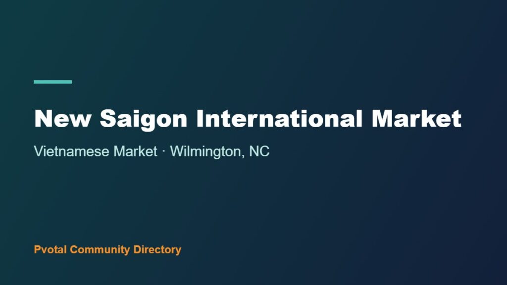 New Saigon International Market