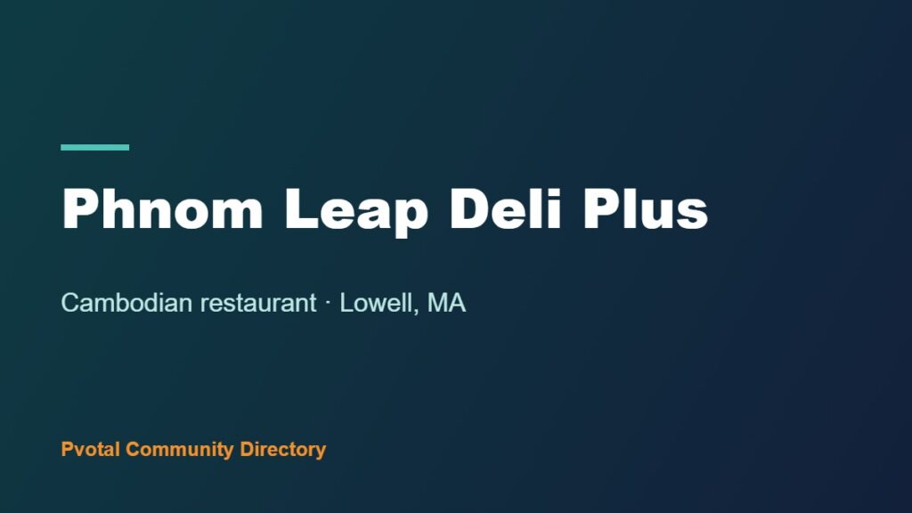 Phnom Leap Deli Plus
