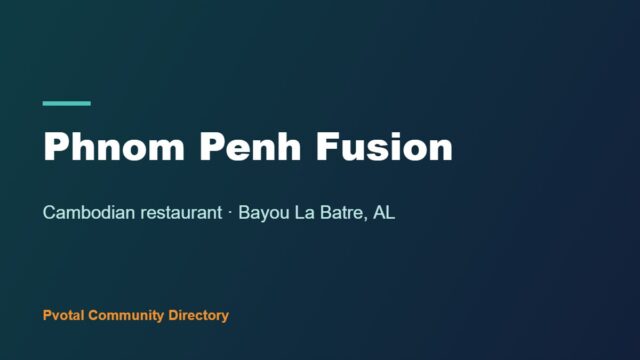Phnom Penh Fusion