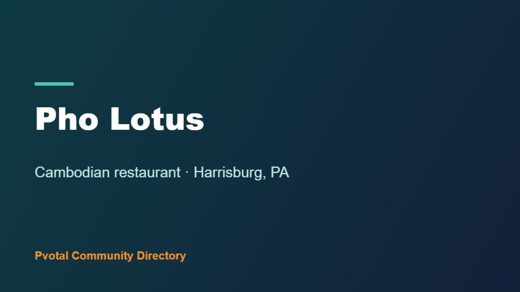 Pho Lotus