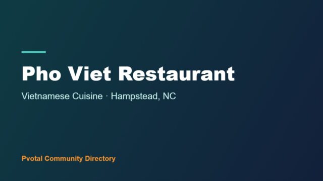 Pho Viet Restaurant