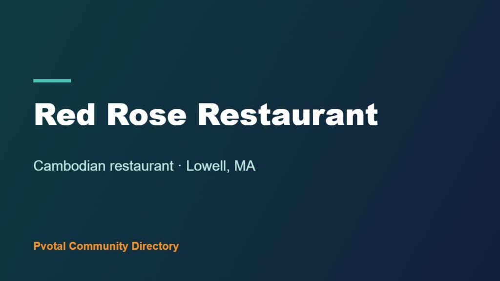 Red Rose Restaurant