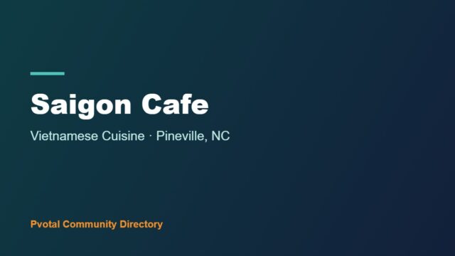 Saigon Cafe