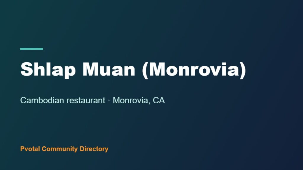 Shlap Muan (Monrovia)