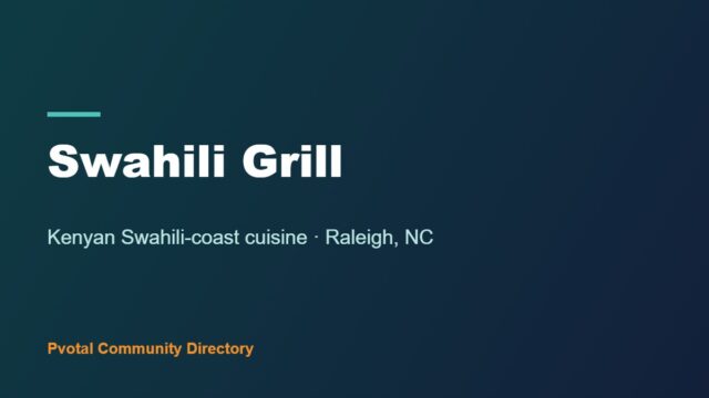 Swahili Grill