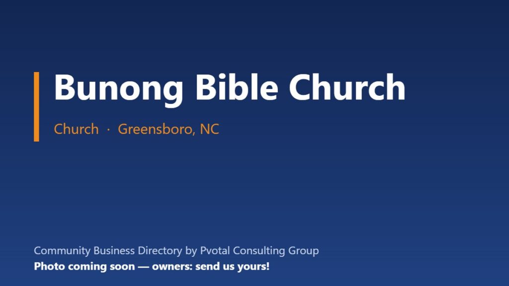 Bunong Bible Church