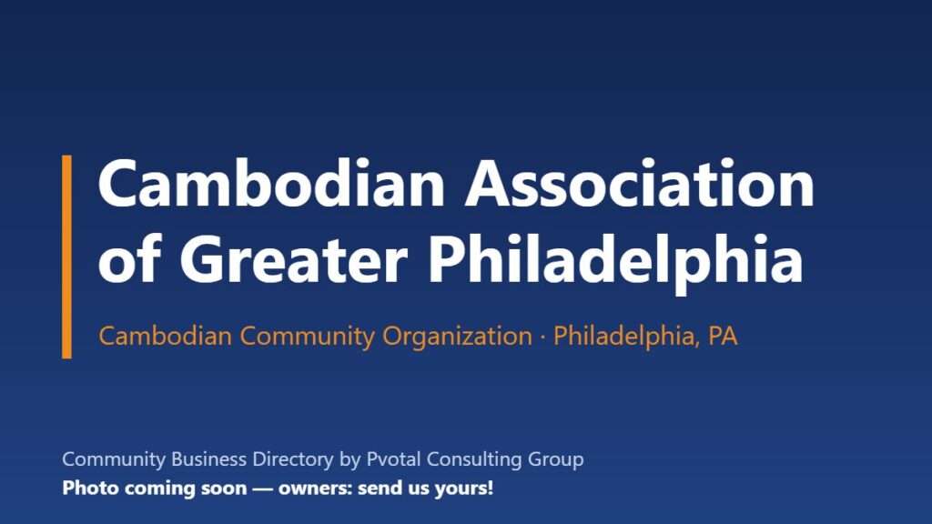 Cambodian Association of Greater Philadelphia