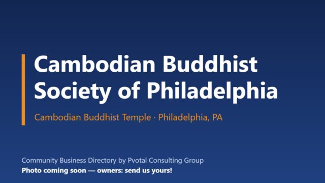 Cambodian Buddhist Society of Philadelphia