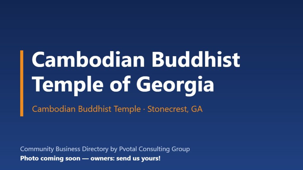 Cambodian Buddhist Temple of Georgia