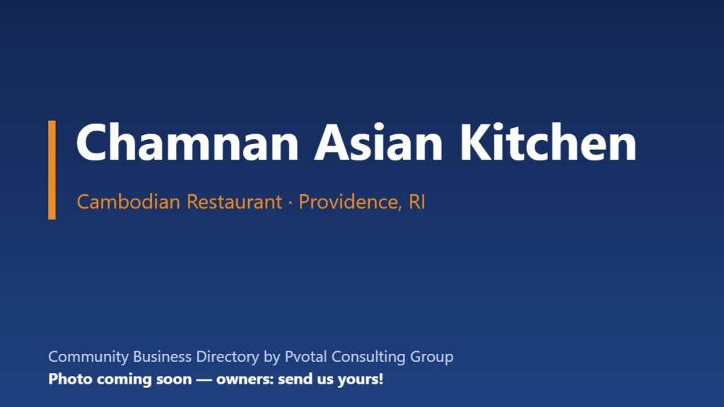 Chamnan Asian Kitchen
