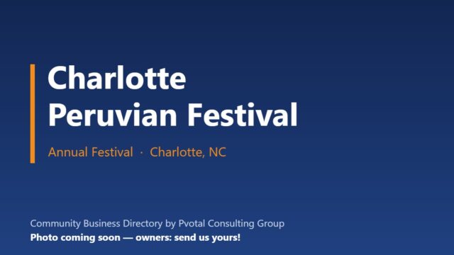 Charlotte Peruvian Festival