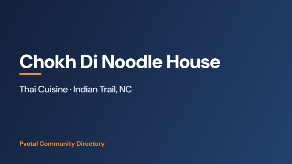 Chokh Di Noodle House