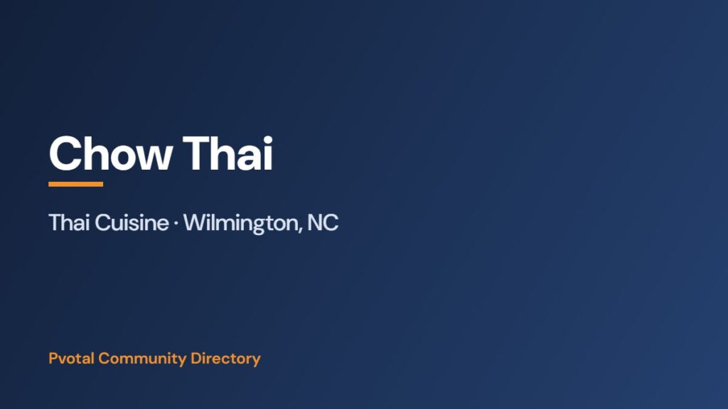Chow Thai