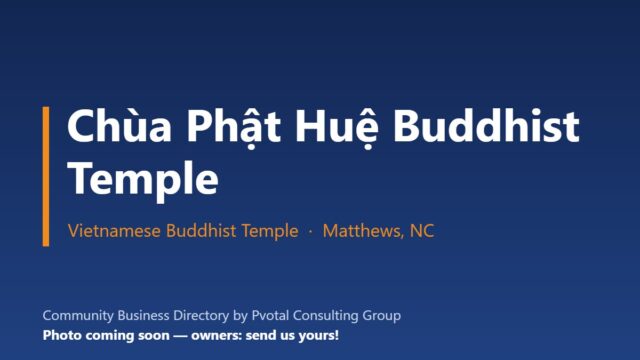 Chùa Phật Huệ Buddhist Temple