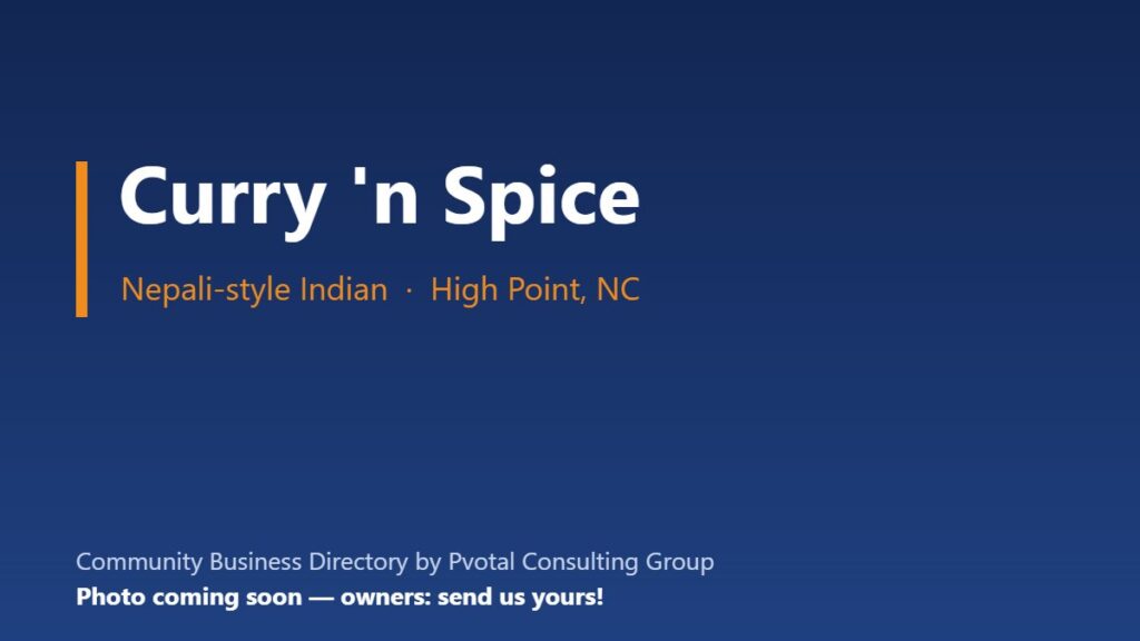 Curry ‘n Spice