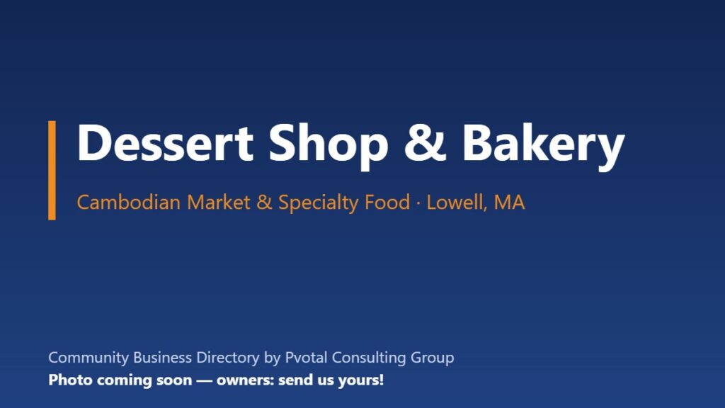 Dessert Shop & Bakery