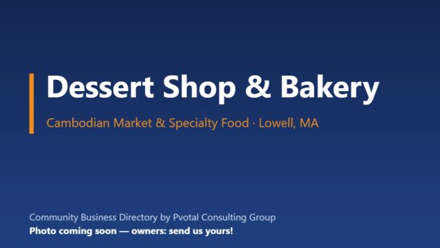 Dessert Shop & Bakery