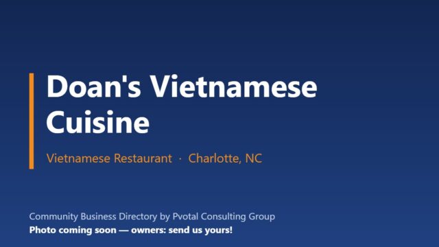 Doan's Vietnamese Cuisine