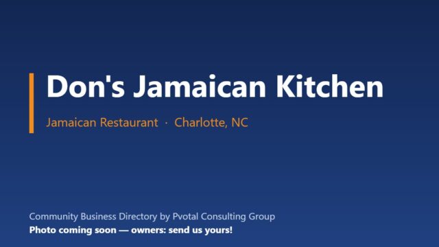 Don's Jamaican Kitchen