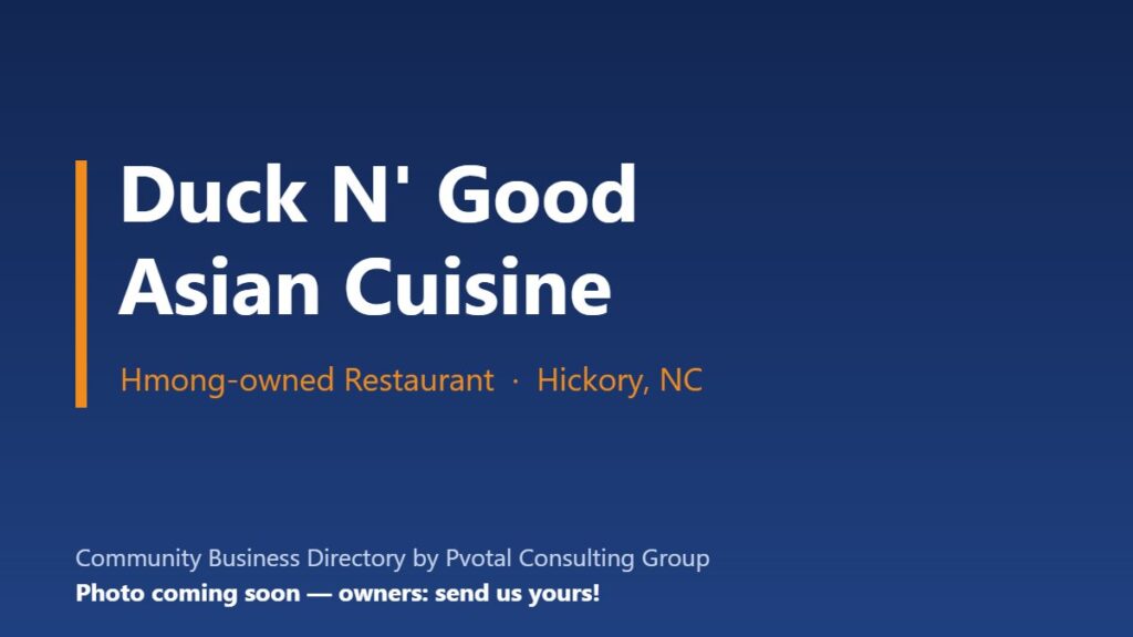 Duck N’ Good Asian Cuisine