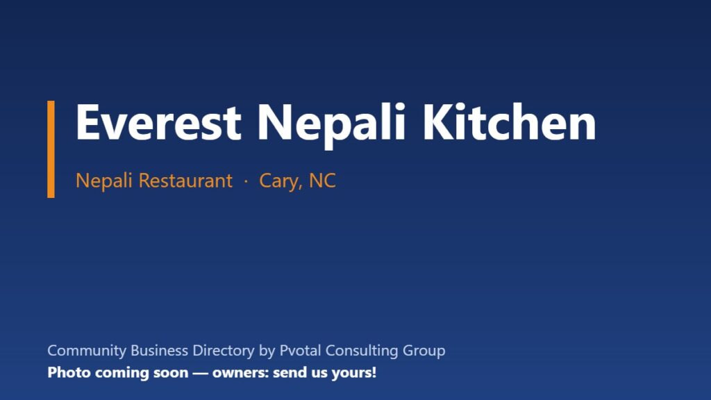 Everest Nepali Kitchen