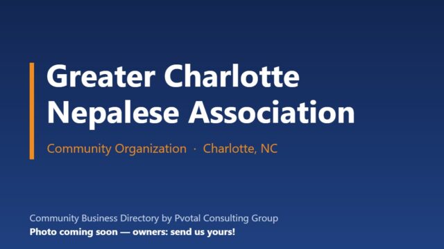 Greater Charlotte Nepalese Association (GCNA)
