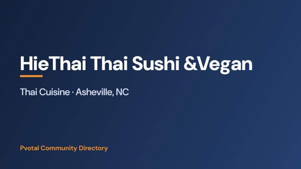 HieThai Thai Sushi &Vegan placeholder image